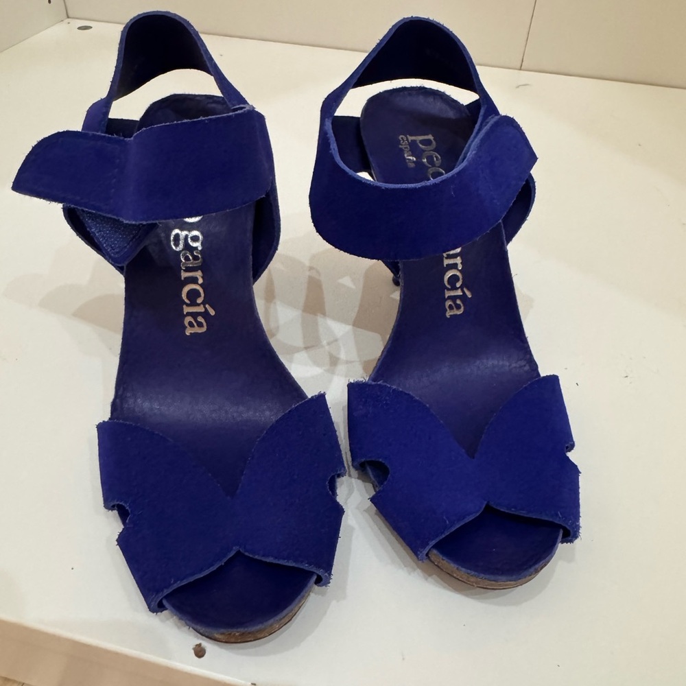 Pedro Garcia Blue Heels